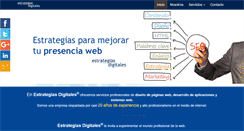 Desktop Screenshot of estrategiasdigitales.com.mx