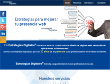 Tablet Screenshot of estrategiasdigitales.com.mx